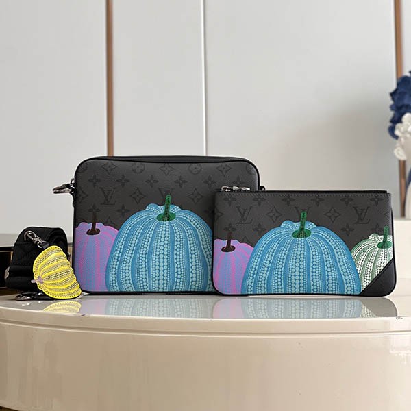 [KY Collaboration 2nd Edition] Louis Vuitton Trio Messenger Replica Monogram Shoulder Bag M46435