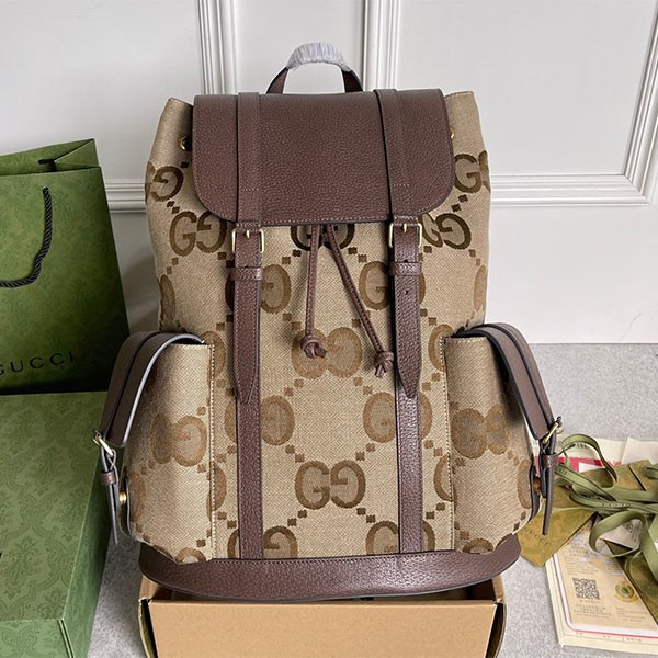 [Popular] Gucci ★ Jumbo GG Backpack Replica guz27679