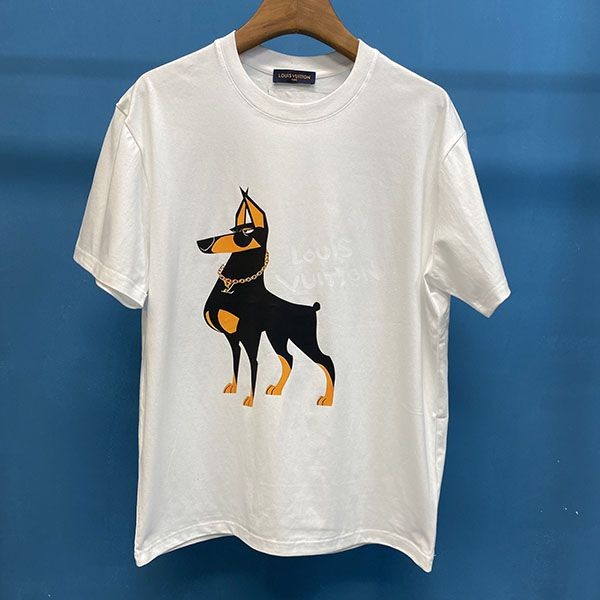 Perfect gift: Louis Vuitton short-sleeve fake cotton logo T-shirt vuq17830 Perfect gift: Louis Vuitton short-sleeve fake cotton logo T-shirt vuq17830