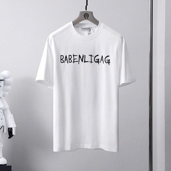 Recommended Balenciaga Men's LOGO Medium Fit T-Shirt Replica bac71279