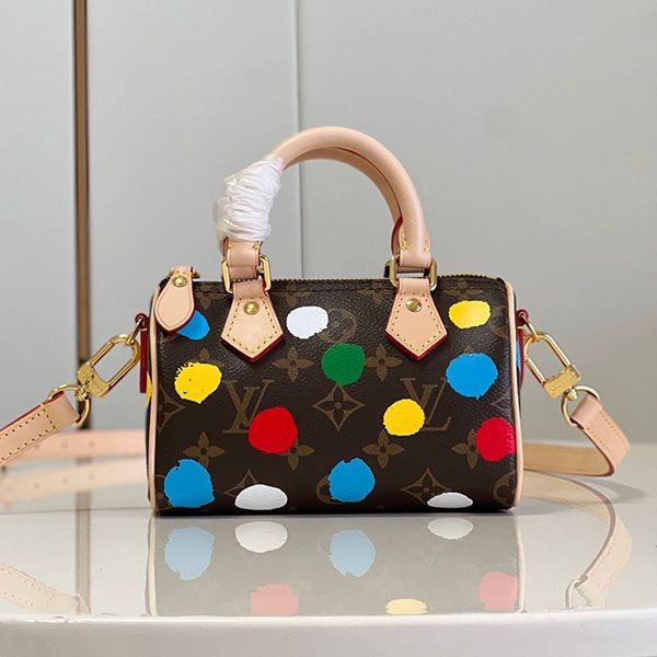 Louis Vuitton x Yayoi Kusama Replica Nano Speedy M81979 Louis Vuitton x Yayoi Kusama Replica Nano Speedy M81979