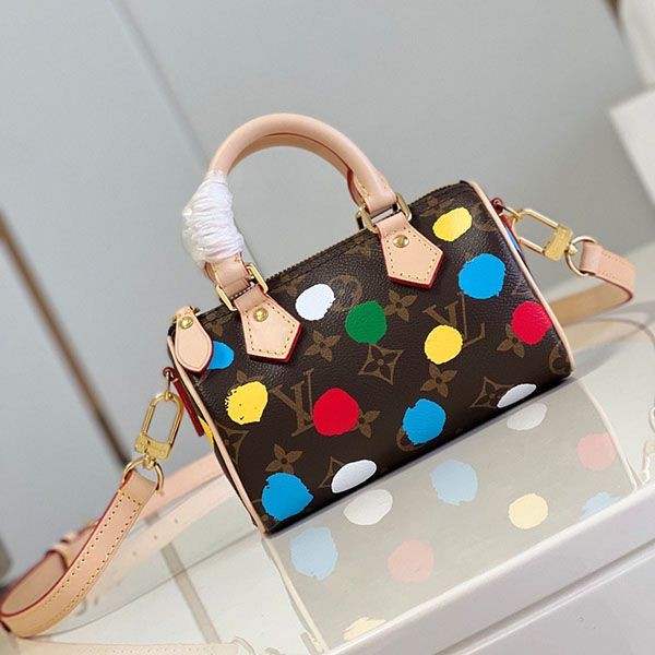Louis Vuitton x Yayoi Kusama Replica Nano Speedy M81979