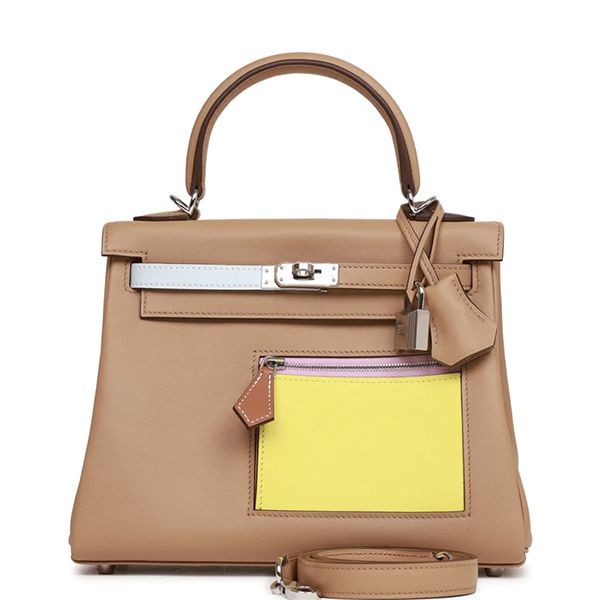 Perfect as a gift Hermes Kelly 25 replica with in-stitching and colormatic era77814