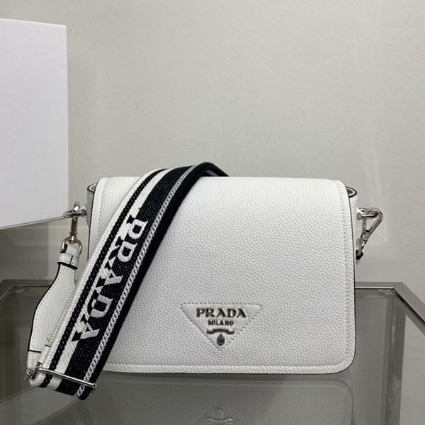 Immediate delivery Prada lettering logo leather shoulder bag replica puc97248 Immediate delivery Prada lettering logo leather shoulder bag replica puc97248