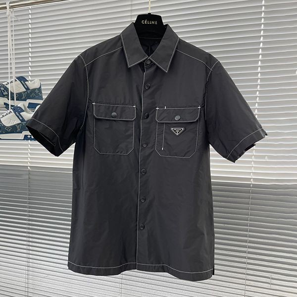 Easy to use Prada Renylon short sleeve shirt replica logo pur38523