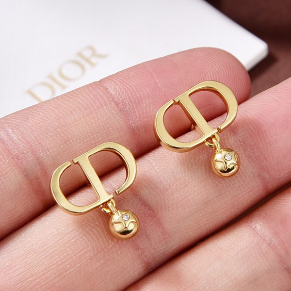 Dior PETIT CD Earrings Replica Metal & Crystal E2040WOMCY_D301 Dior PETIT CD Earrings Replica Metal & Crystal E2040WOMCY_D301