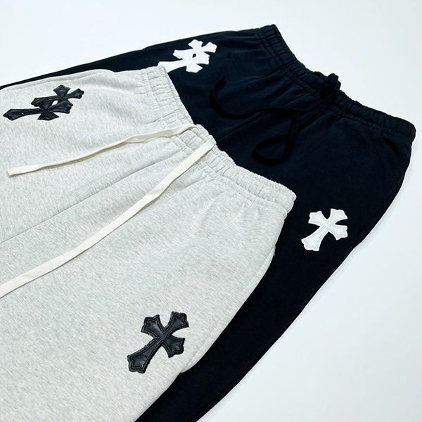 Popular all over the world? Chrome Hearts replica DHL CH Cemetery Cross Sweatpants Kug66398