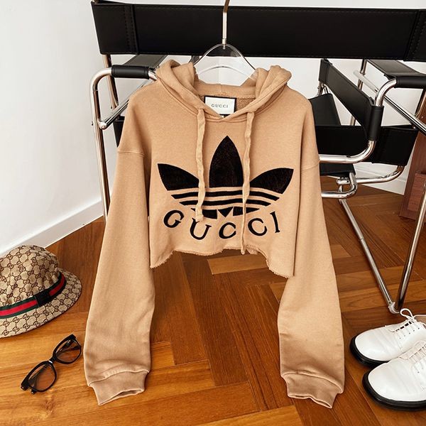 ★Japan!! Popular! Adidas x Gucci short hoodie copy gur12833 ★Japan!! Popular! Adidas x Gucci short hoodie copy gur12833