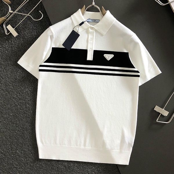 No.1 Popular Prada Replica Silk & Linen Polo Shirt puo36502 No.1 Popular Prada Replica Silk & Linen Polo Shirt puo36502