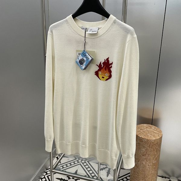 [Great Deal] Loewe x Howl's Moving Castle Calcifer Sweater Replica loc38759