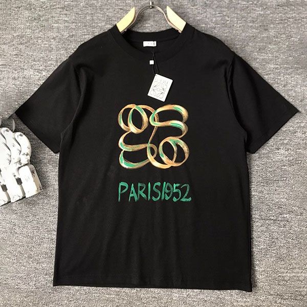 n-grade recommended ☆ Loewe ★ Anagram bicolor cotton T-shirt copy ★ loq69071 n-grade recommended ☆ Loewe ★ Anagram bicolor cotton T-shirt copy ★ loq69071