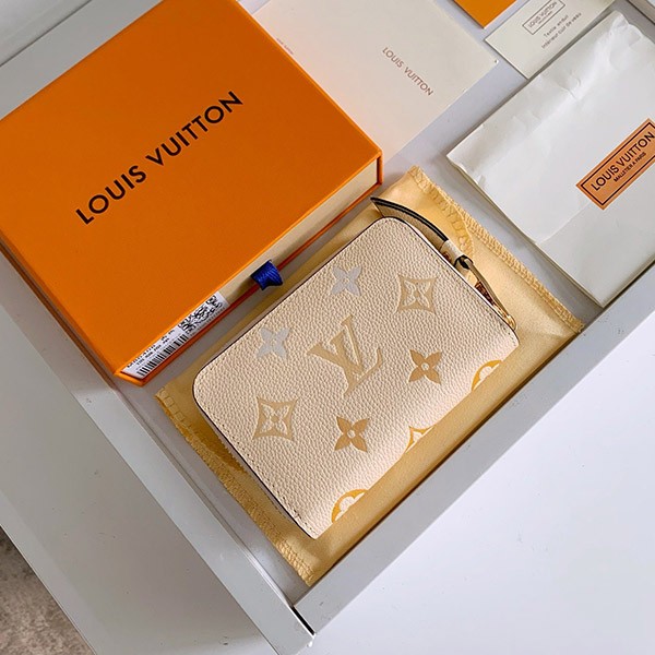 [Immediate Delivery] Louis Vuitton Replica Zippy Coin Purse Compact Wallet vus07000