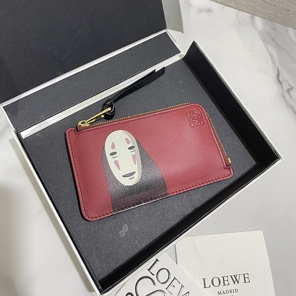 Loewe Spirited Away Fake No-Face Coin Card Holder lot19883 Loewe Spirited Away Fake No-Face Coin Card Holder lot19883