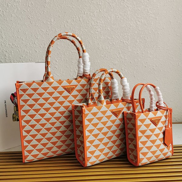 [PRADA] New! Symbol Jacquard Small Bag Replica 1BA355