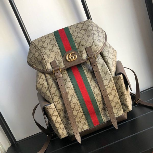 [Gucci] Ophidia ☆ Double G GG Medium Copy Backpack gg210820103
