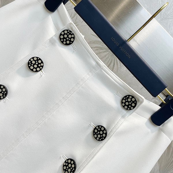 ☆Louis Vuitton Replica☆LV × YK Technical Gabardine Midi Skirt 1AB7T