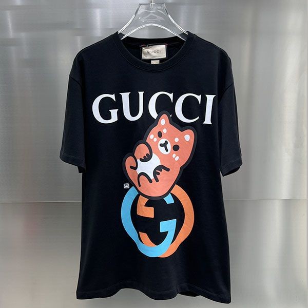 Express delivery Gucci x Kawaii cat print T-shirt copy guw06752 Express delivery Gucci x Kawaii cat print T-shirt copy guw06752
