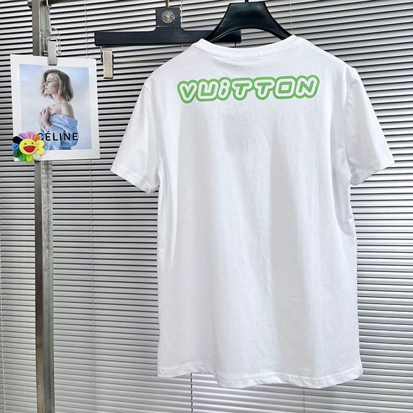 Secured Louis Vuitton Neon Color LV 1854 Knit T-shirt Replica vui01037