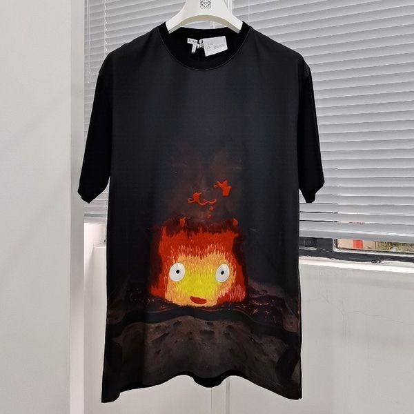 Hard to find Loewe Calcifer T-shirt replica crew neck loa34810 Hard to find Loewe Calcifer T-shirt replica crew neck loa34810