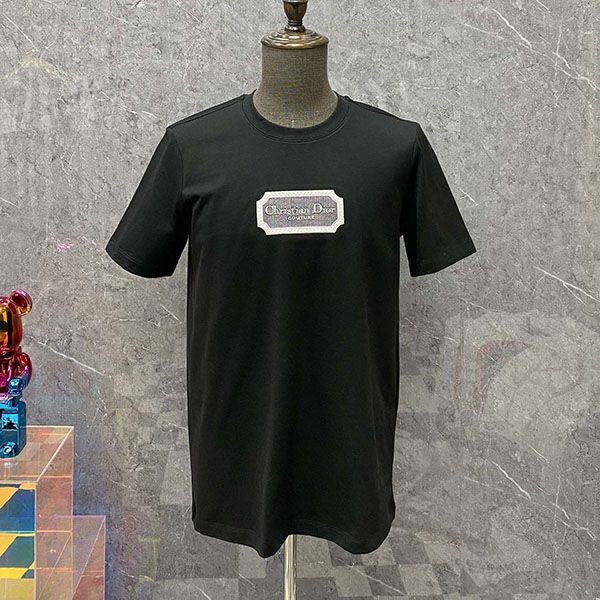 Stylish Dior T-shirt copy short sleeve cotton jersey deo27798 Stylish Dior T-shirt copy short sleeve cotton jersey deo27798