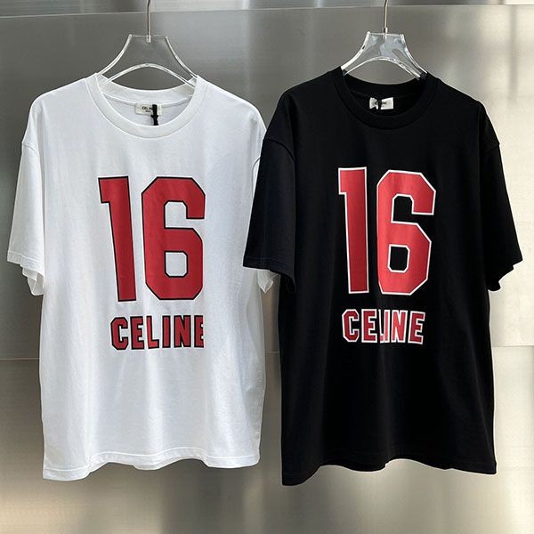 Celine 16 Cotton Jersey Cropped T-Shirt Ces83510 Celine 16 Cotton Jersey Cropped T-Shirt Ces83510