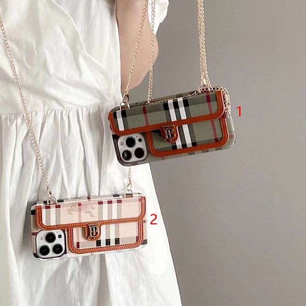 Free shipping Burberry iPhone 13/14 Pro case replica [stylish ★] Bah82444