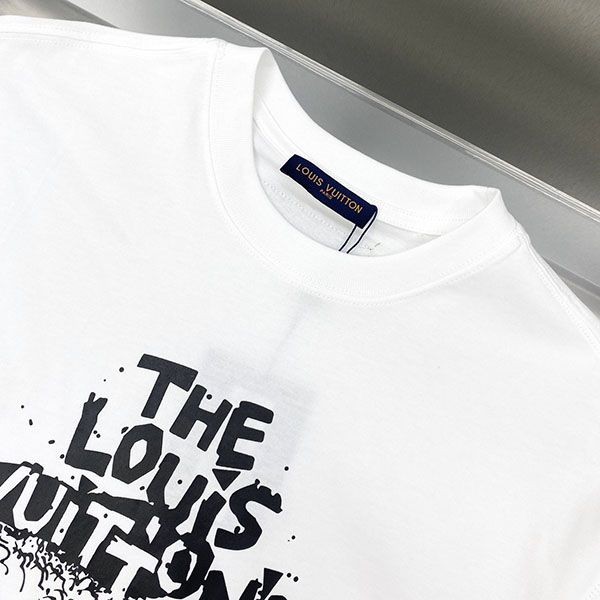 Hard to find Louis Vuitton LV concert print T-shirt replica vum73328