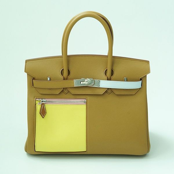 Stylish Hermes Birkin 30 Replica Inner Stitching Colormatic era87012
