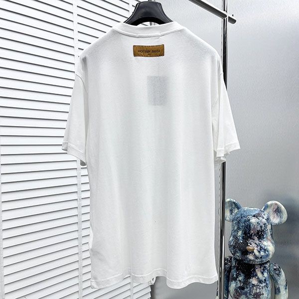 New design Louis Vuitton LV concert print T-shirt copy vun84015
