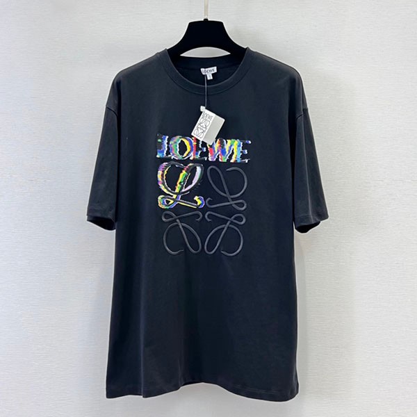 Rare Loewe Anagram Print T-shirt Replica loo07613