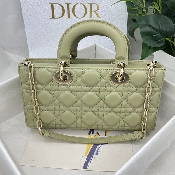 Easy to use Dior Lady D-JOY Medium Bag Cannage Leather dej34161
