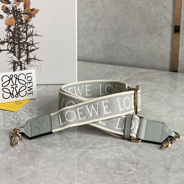 Loewe Anagram Strap Replica Jacquard & Calfskin loz62318