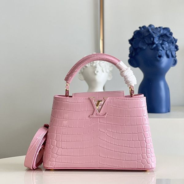 Louis Vuitton Crocodile Leather Replica Capucines BB Bag vuq89507