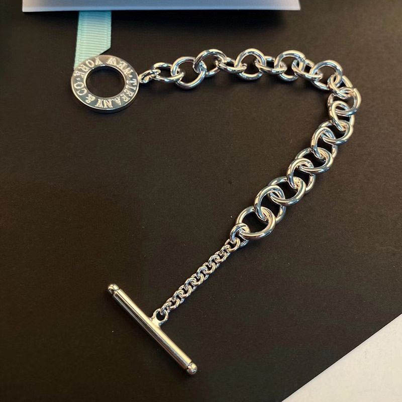 Free shipping on Tiffany & Co. Sterling silver fake bracelet toggle Tiz41495
