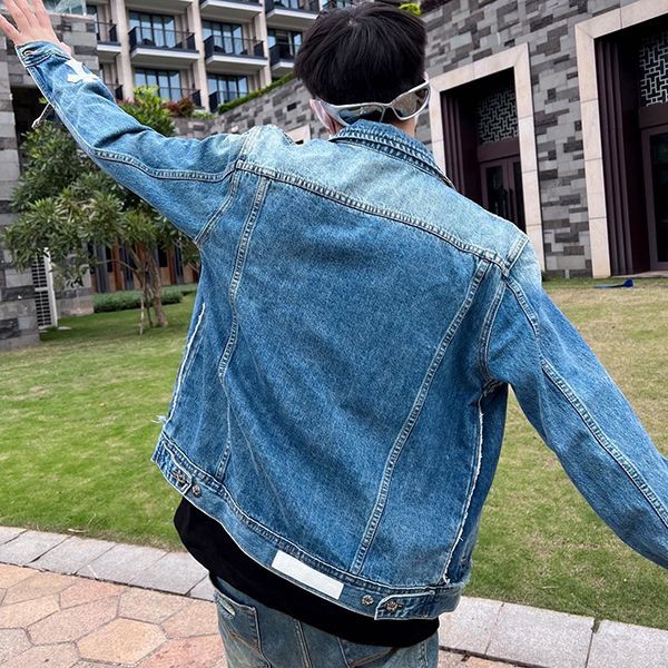 New limited edition Chrome Hearts Cross fake denim jacket Kum37600