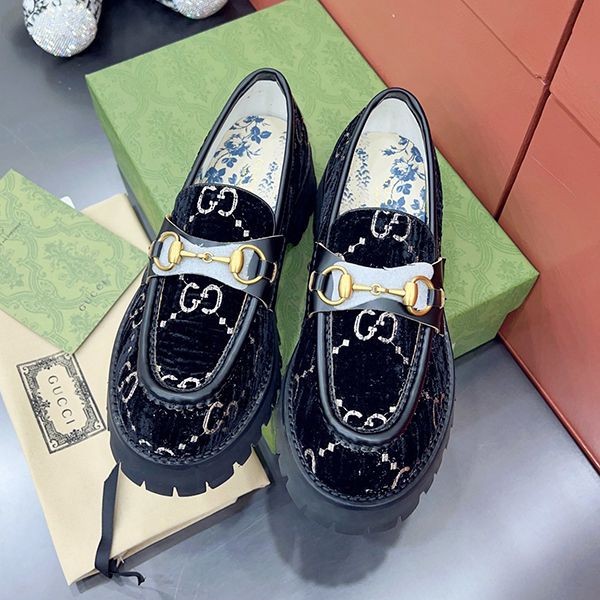 Very popular! Gucci replica horsebit loafers for women gum42984