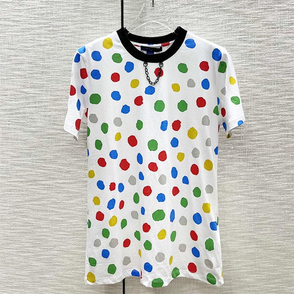 Yayoi Kusama [Louis Vuitton replica] LV x YK Painted Dot T-shirt 1AB90E