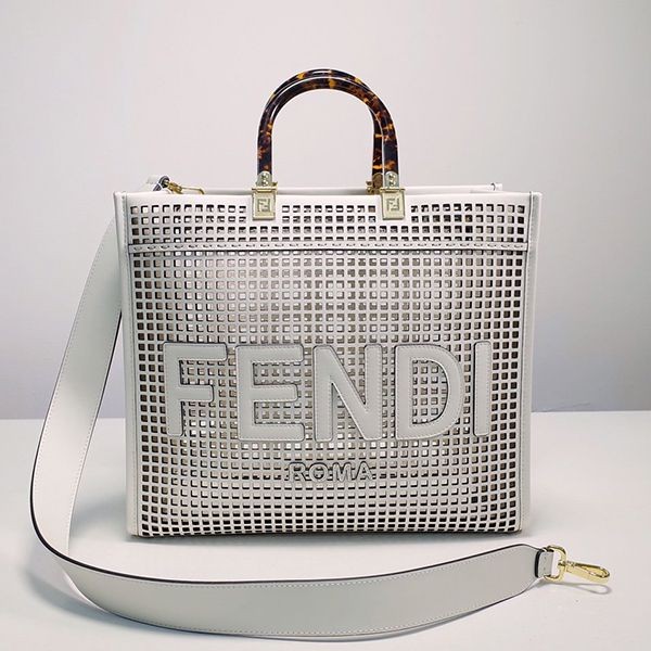 Perfect gift Fendi Sunshine Medium Tote Bag Replica fey96352