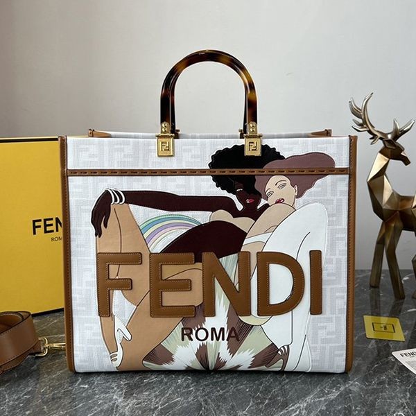 Fendi Sunshine Medium Tote Bag Replica fef56840