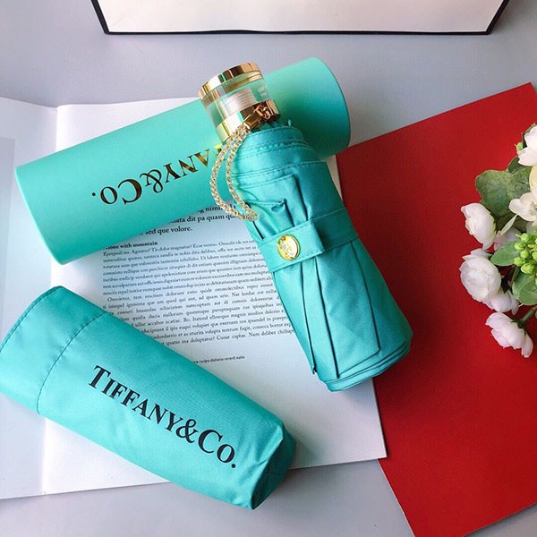 Very popular all over the world? Tiffany replica parasol, folding umbrella, for both sunny and rainy days Tij43522