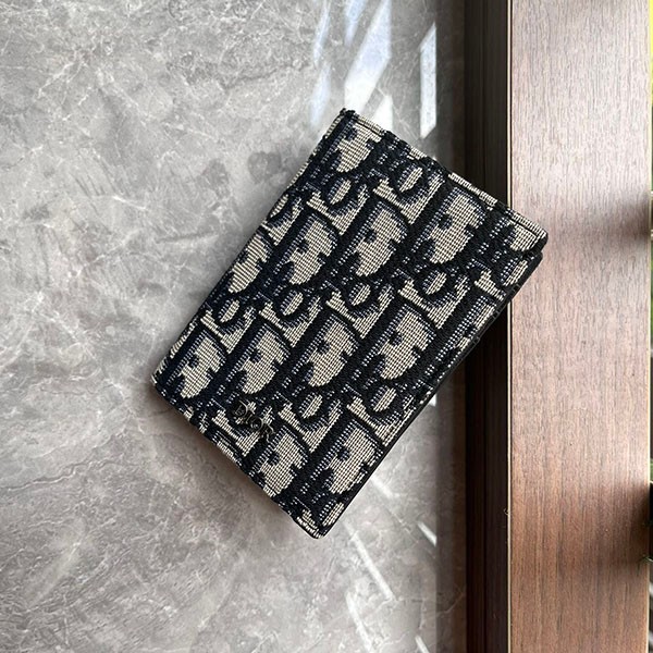 [New] Dior Copy Bi-fold Card Holder * Mini Wallet Great as a gift 2esch138yse_h05e