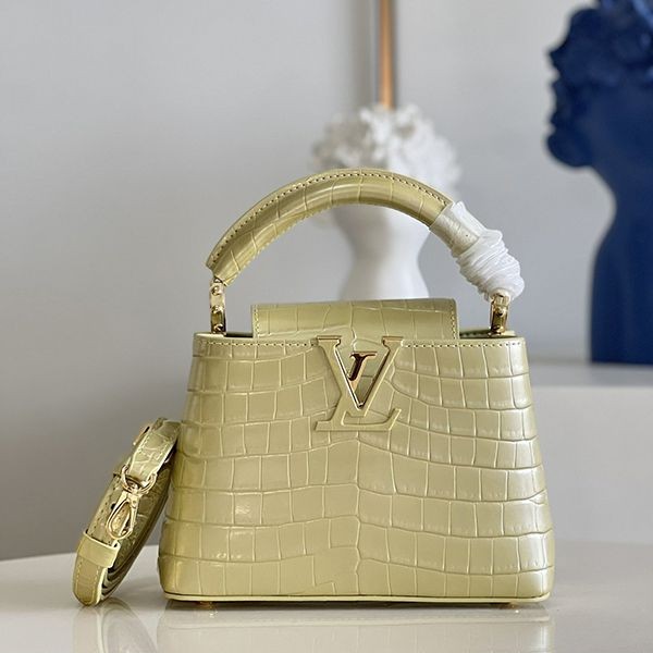 Louis Vuitton Capucines BB Bag Replica Crocodile Leather vum88686 Louis Vuitton Capucines BB Bag Replica Crocodile Leather vum88686