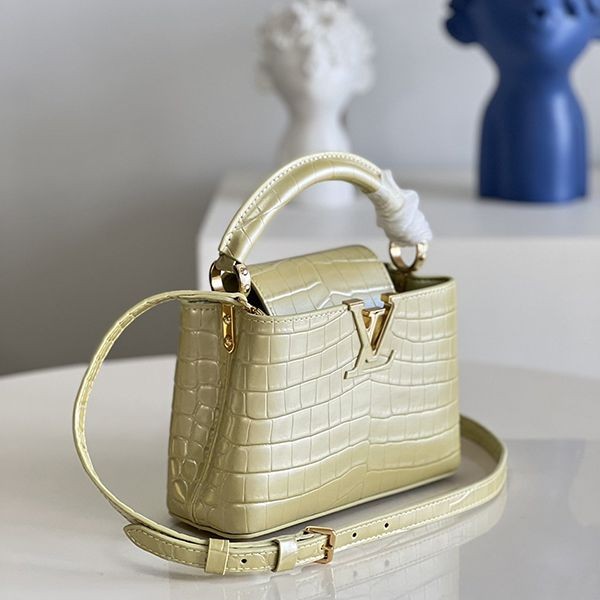 Louis Vuitton Capucines BB Bag Replica Crocodile Leather vum88686