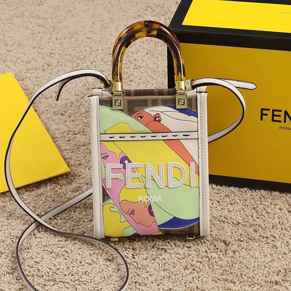 Cheap Fendi Sunshine Shopper Small with Tracking FEB84113