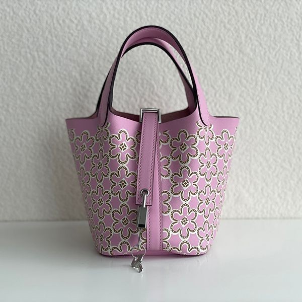 No. 1 in total sales! Hermes Picotin 14 Micro Lucky Daisy Bag Replica err45193