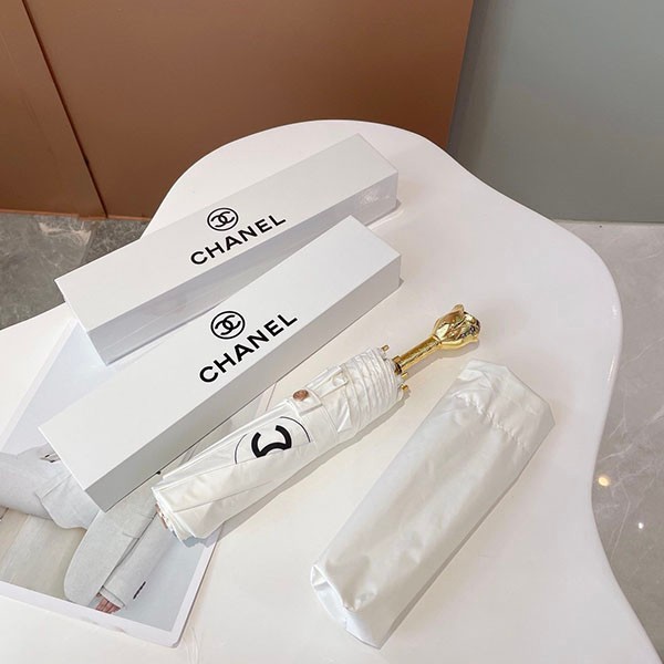Chanel Folding Umbrella for Rain or Shine Replica shp73444