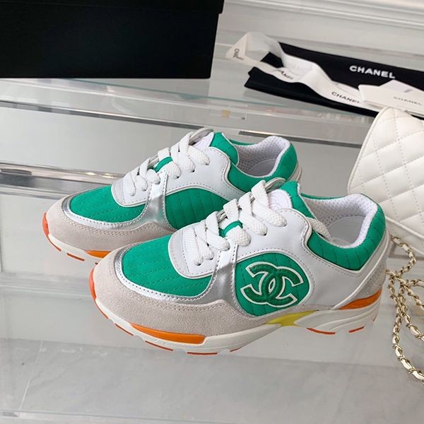 [Great Deal] Chanel Sneakers Replica Fabric & Suede Calfskin SHR66259