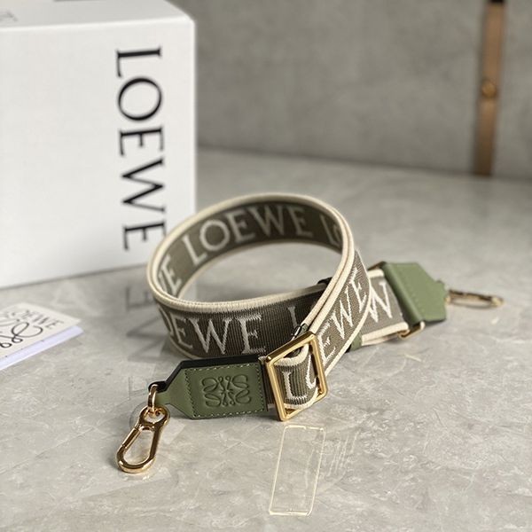 Recommended Loewe Anagram Strap Copy Jacquard & Calfskin lov41262