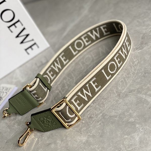 Recommended Loewe Anagram Strap Copy Jacquard & Calfskin lov41262