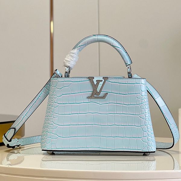 Free shipping Louis Vuitton Capucines handbag replica vuu98557